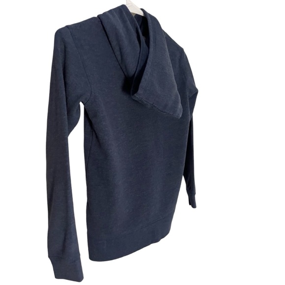 Reebok Boys hoodie sweater Navy Blue cozy soft cotton mix fabric size M - Picture 2 of 4